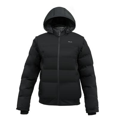 Custom Graphene Intelligent Heated Jacket Unisex USB Battery with Removable Sleeves and Hood